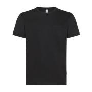 Casual T-Shirt Sun68 , Black , Heren