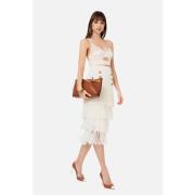 Sleeveless Tops Elisabetta Franchi , Beige , Dames