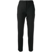 Slim-fit Trousers Fay , Black , Dames