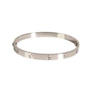 Pre-owned White Gold bracelets Cartier Vintage , Gray , Dames