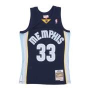 2008 Marc Gasol NBA Donker Shirt Mitchell & Ness , Blue , Heren