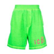 Casual Shorts Dsquared2 , Green , Heren