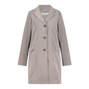 Single-Breasted Coats Cinque , Brown , Dames