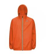 Waterdichte Winddichte Ademende Jas K-Way , Orange , Unisex