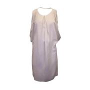 Pre-owned Polyester dresses Acne Studios Pre-owned , Purple , Dames