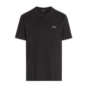 T-Shirts Ermenegildo Zegna , Black , Heren