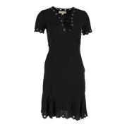 Pre-owned Polyester dresses Michael Kors Pre-owned , Black , Dames