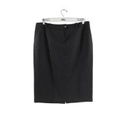 Pre-owned Wool bottoms Givenchy Pre-owned , Black , Dames