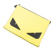 Pre-owned Leather fendi-bags Fendi Vintage , Yellow , Dames