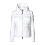 Witte Daisy Puffer Jas Save The Duck , White , Dames
