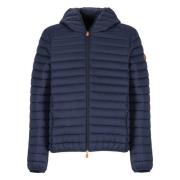 Down Jackets Save The Duck , Blue , Heren