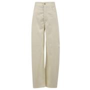 Crème Broek Cortina Model Atpa015 Attic and Barn , Beige , Dames