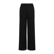 Wide Trousers Emporio Armani EA7 , Black , Dames