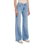 Moderne Dojo Tailorless Morning Sky Jeans 7 For All Mankind , Blue , D...