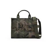 Camouflage Tote Tas Marc Jacobs , Green , Dames