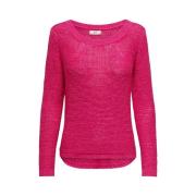 Round-neck Knitwear Jacqueline de Yong , Pink , Dames