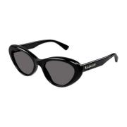 1170S Zwarte Zonnebril Gucci , Black , Unisex