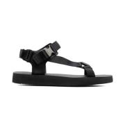 Stijlvolle Sandalen voor de Zomer Moncler , Black , Heren