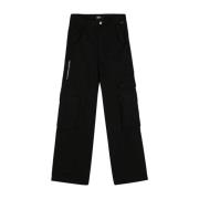 Wide Trousers Gcds , Black , Heren