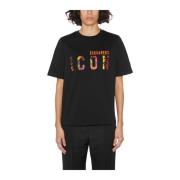 T-Shirts Dsquared2 , Black , Heren