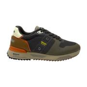 Stijlvolle Nylon Sneakers Blauer , Multicolor , Heren