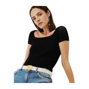 T-Shirts Marella , Black , Dames