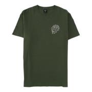Venice Skull Adres T-shirt Deus Ex Machina , Green , Heren