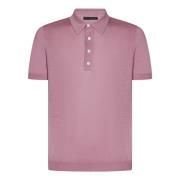 Polo Shirts Low Brand , Pink , Heren