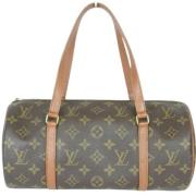 Pre-owned Canvas louis-vuitton-bags Louis Vuitton Vintage , Brown , Da...