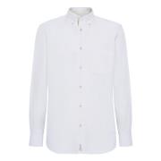 Regular Fit Biologisch Oxford Katoenen Overhemd Boggi Milano , White ,...
