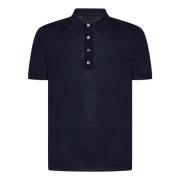 Luxe Polo Shirt Low Brand , Blue , Heren