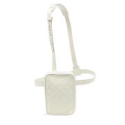 Pre-owned Leather shoulder-bags Louis Vuitton Vintage , White , Heren