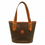 Pre-owned Canvas celine-bags Celine Vintage , Brown , Dames