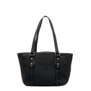 Pre-owned Canvas totes Gucci Vintage , Black , Dames