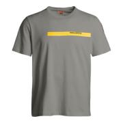 Tape tee t-shirts donkergrijs Parajumpers , Gray , Heren