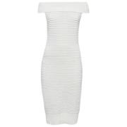 Pre-owned Knit dresses Chanel Vintage , White , Dames