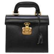 Pre-owned Leather gucci-bags Gucci Vintage , Black , Dames