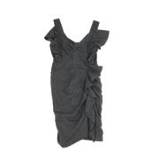 Pre-owned Fabric dresses Isabel Marant Pre-owned , Black , Dames