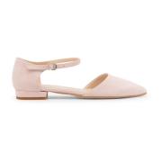 Luxe Roze Ballet Flats Made in Italia , Pink , Dames