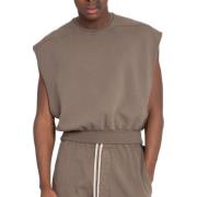 Tatlin Mouwloze Sweatshirt Rick Owens , Brown , Heren