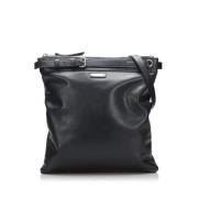 Pre-owned Leather totes Yves Saint Laurent Vintage , Black , Dames