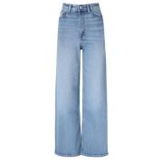 Blauwe Vintage Stretch Denim Andi Jeans Ganni , Blue , Dames