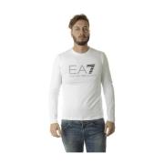 Stijlvolle Sweatshirts voor Mannen en Vrouwen Emporio Armani EA7 , Whi...