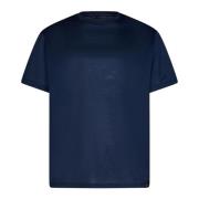 T-Shirts Low Brand , Blue , Heren
