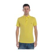 Polo Shirts Daniele Alessandrini , Yellow , Heren