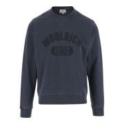 Sweatshirts Hoodies Woolrich , Blue , Heren