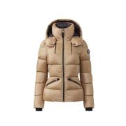 Glanzende Kameel Puffer Jas Mackage , Brown , Dames