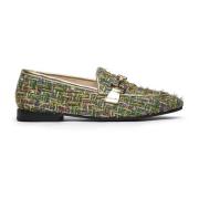 Mintgroene Mocassin Loafers Fabi , Green , Dames