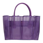 Tote Bags La Milanesa , Purple , Dames