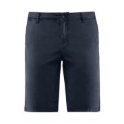 Stretch Katoenen Gabardine Slim Fit Chino Bermuda Shorts BomBoogie , B...